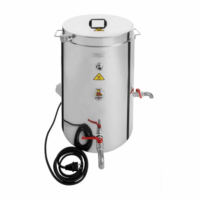 Logar waszuiveraar 75 l, driewandig met isolatie, 3 kW