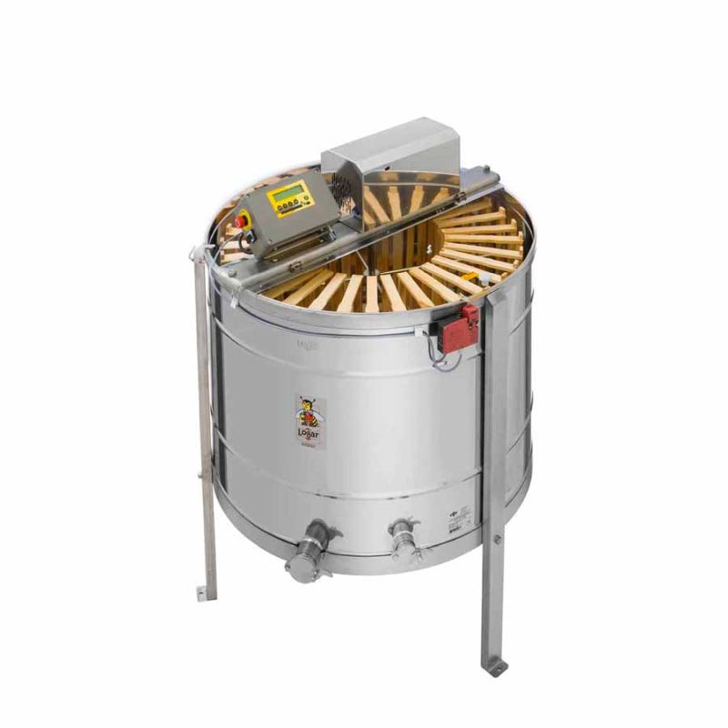 Logar 32-ramen radiale slinger, ketel 95 cm, motor 370 W, volledig elektronisch, ramen 26 x 48 cm