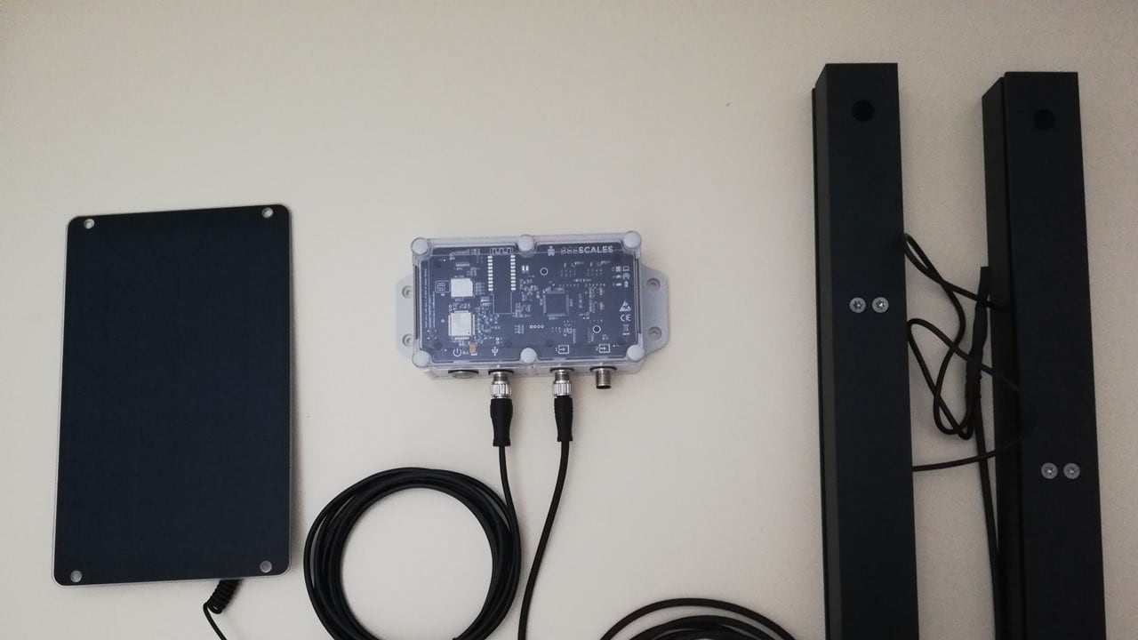 Configuratie met één weegsensor