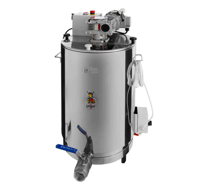Logar honing roer- en mengapparaat 100 kg met verwarming en isolatie