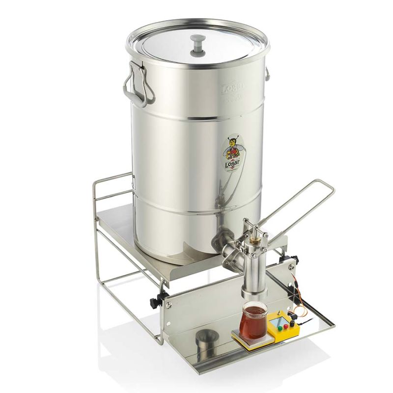 Logar Honingafvuller Set met drupvrije vulkraan – Art. nr. 7292