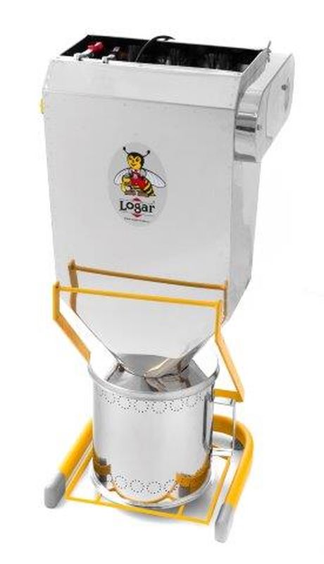 Bijenveegapparaat 30 cm, 12 V/DC, roestvrij staal