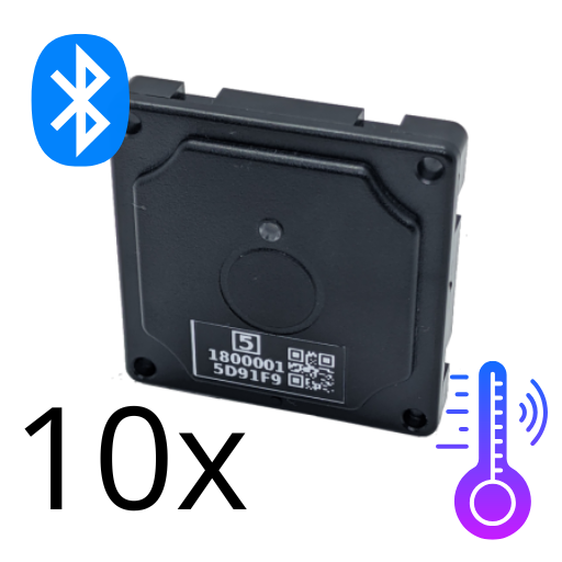 10x Bluetooth-temperatuursensor