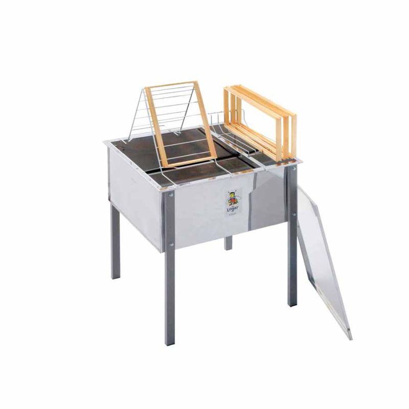 Logar ontzegelbak 70 cm met deksel, verhoogd