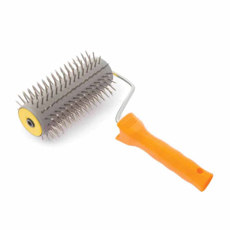 Ontkappingsrol met roestvrijstalen naalden