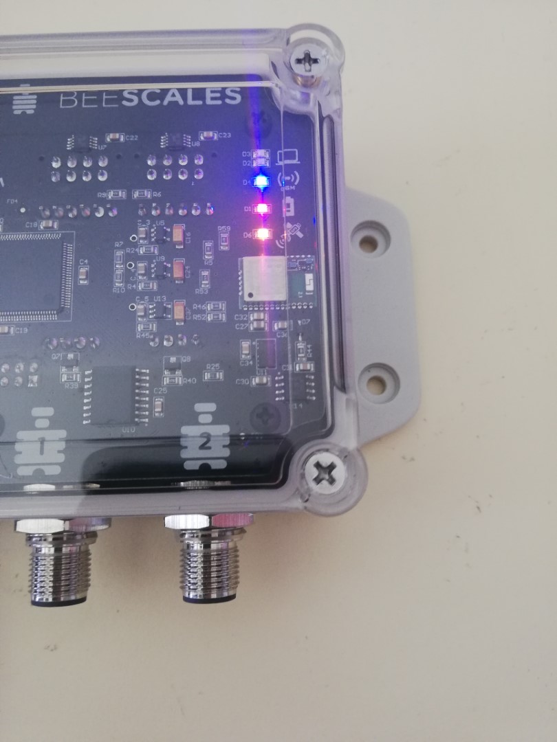 GPS-technologie voor bijenweegschalen