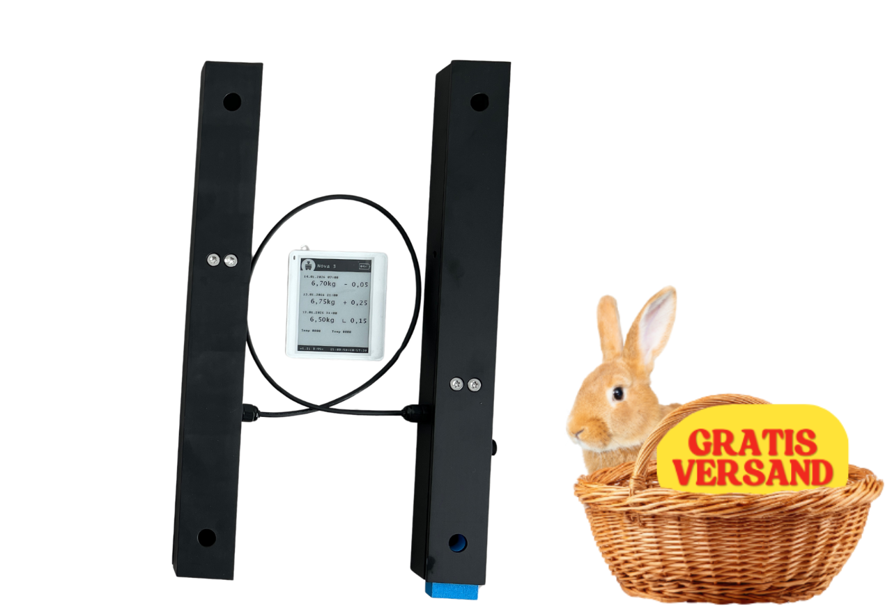 Beescales Compact bijenkastweegschaal voor één bijenvolk met draadloos display