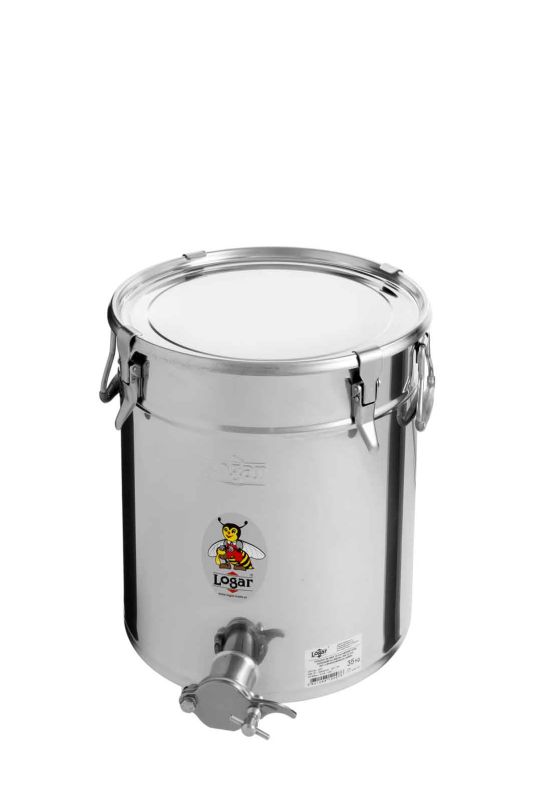 Vultank met schuine bodem